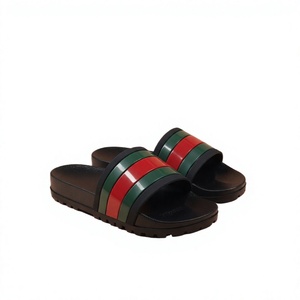 Factory Direct High Quality Men's Women's <strong>Outdoor</strong> <strong>Slippers</strong> for Summer <strong>Waterproof</strong> Barefoot with Durable PVC Rubber Insoles - Product Image 1