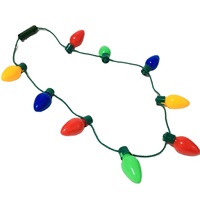 Trang Trí Tiệc Giáng Sinh Nhấp Nháy Light Up Jumbo Bulb LED Vòng Cổ