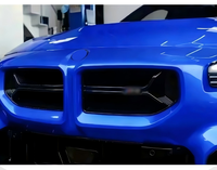 Grille avant centrale en fibre de carbone sèche style CSL Vantwo, pièces de tuning extérieur pour pare-chocs avant BMW G87 M2 2023+