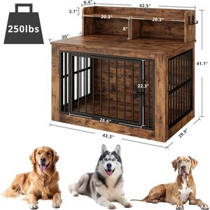 Cross-<b>border</b> large indoor pet dog cage, home use, simple and durable pet furniture, custom pet dog isolation <b>fence</b> - Product Image 1