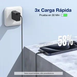 Caricatore USB-C PD da 30W con Cavo Type-C da 1M, Ricarica Super Veloce in 1 Ora, Protezione da Sovraccarico, Ingresso 110V/220V - Product Image 5