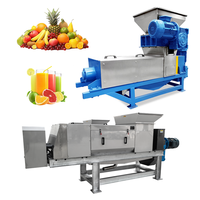 Presse à jus de fruits commerciale robuste, machine de déshydratation, extracteur de jus de fruits et légumes en acier inoxydable haute vitesse