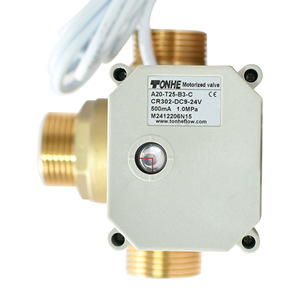 วาล์วบอลไฟฟ้าทองเหลืองขนาด 1 นิ้ว DN25 แบบ T เกลียวภายนอก ระบบควบคุมน้ำและอากาศ ระบบทำความร้อน ใช้การป้องกันระดับ IP67 - Product Image 3