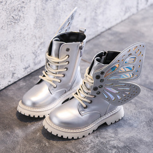 Botas Para Ninas Wings Fancy Party Wear Girls <b>Boots</b> for Kid - Product Image 1