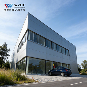 Atelier préfabriqué en métal galvanisé durable pour la culture géoponique Durée de vie de 50 ans Certifié ISO9001 Design moderne - Product Image 1