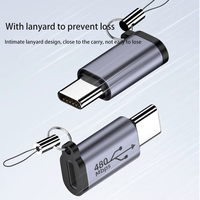 Adaptateur JILIAN Mini 12W de charge rapide DC Type-C femelle vers connecteur 8 broches pour ordinateur portable, téléphone portable et appareil photo
