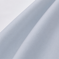 Tissu TC blanc blanchi doux, lisse, fluide, respirant, antibactérien et résistant au chlore pour blouse de médecin et uniforme médical