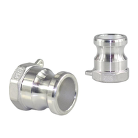 Bouchon anti-poussière en acier inoxydable sanitaire de type Camlock et capuchon anti-poussière DC 1 pouce 2 pouces 3 pouces