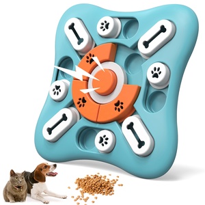 Köpek bulmaca oyuncak köpek zenginleştirme oyuncaklar IQ eğitim beyin stimülasyonu kemik şeklinde evcil hayvan bulmaca oyuncaklar davranır - Product Image 1