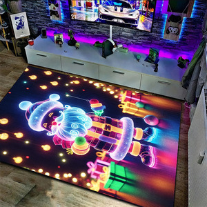 Cartoon 3D Machine Made Floor Carpet <strong>Area</strong> <strong>Rug</strong> for Kid's Bedroom Children's <strong>Gaming</strong> Room - Product Image 4