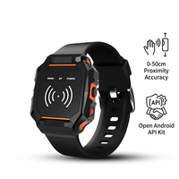 Lecteur RFID portable 0-50 cm, bracelet UHF anti-lecture erronée, collecteur de données pour SI