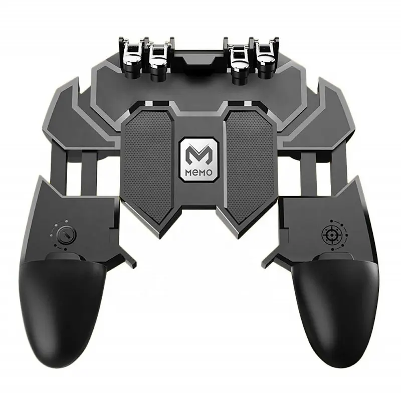 PUBG Controller AK66 Six Finger Gamepad For iPhone Android PUBG Mobile Controller L1 R1 Shooter Triggers Fire Joystick Game pad