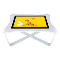 Table de café intelligente avec système Android Windows 43-65 pouces, table de jeu tactile interactive pour restaurant