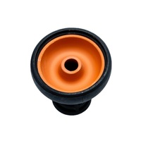 Bol à chicha en céramique de silicone noir, accessoire de fumage, vente chaude, directement de l'usine, logo personnalisé, vente en gros
