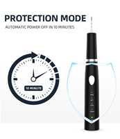 Nettoyeur de dents pour animaux de compagnie en acier inoxydable à ultrasons, lumière LED, 3 modes, kit de nettoyage dentaire pour chiens et chats, soins bucco-dentaires à domicile, étanche IPX6