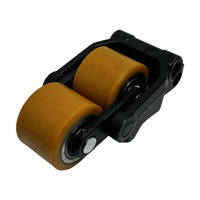 chariot élévateur Assemblage de roue porteuse absorbant les chocs61598500202 Assy de roulette de charge pour Linde1133 MT20 MT15