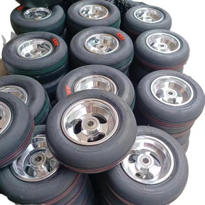 Neumáticos de Karting Lisos para Pista de Carreras, Neumáticos de Karting al Vacío con Agarre Fuerte Sin Banda de Rodadura para Competición de Adultos, Múltiples Tamaños - Product Image 2