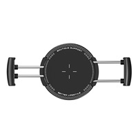 Support magnétique pour voiture avec clip arrière fixé au téléphone portable, clip de fixation magnétique, patch magnétique, support de carte pour téléphone portable