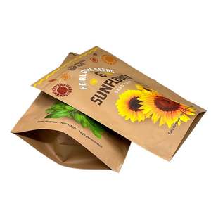 Agricultural Products and Vegetables Seed <b>Bags</b> Adhesive Packing Kraft Paper Plastic <b>Bag</b> - Product Image 1