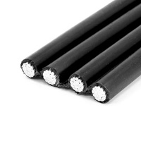 Câble Triplex 2 1 6 en Aluminium ABC, Câble Aérien XLPE, Prix d'Usine