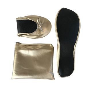 2025 年时尚女式轻便一次性弹性平底鞋，一脚蹬，可调节带子，平底鞋促销礼品 - Product Image 1