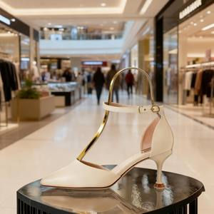 Expositor de Zapatos de Alta Gama para Publicidad en Tiendas Departamentales, Soporta Sandalias - Product Image 1