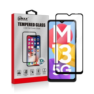 Protector de pantalla para <span class=keywords><strong>Samsung</strong></span> <span class=keywords><strong>Galaxy</strong></span> <span class=keywords><strong>M13</strong></span> 5G, vidrio templado transparente, dureza 2.5D 9H, película protectora de cobertura completa - Product Image 1