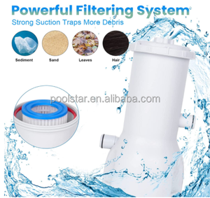 <span class=keywords><strong>Filtro</strong></span> de Repuesto para Bomba de <span class=keywords><strong>Piscina</strong></span> <span class=keywords><strong>Mini</strong></span> de 300 Galones, Plástico Blanco de Alta Calidad Poolstar, Certificado ROHS CE - Product Image 2
