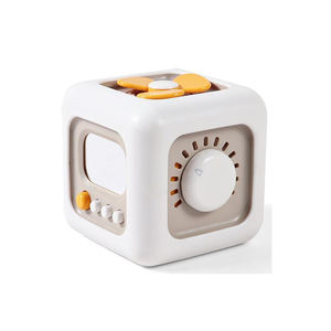 Konig bambini 6 in 1 attività di plastica cubo giocattoli per 1 anno occupato Baby Montessori giocattoli educativi con <span class=keywords><strong>educazione</strong></span> <span class=keywords><strong>musicale</strong></span> precoce - Product Image 1