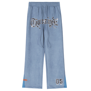 Jeans da uomo Jeans oversize con stampa Hip Hop Jeans in Denim per uomo sostenibile pantaloni larghi per uomo - Product Image 5
