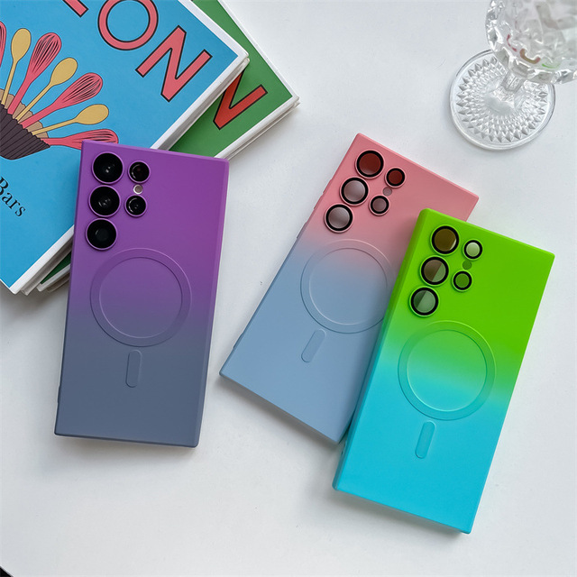 Magnetic Luxury Fashion Tpu Phone case for S20 S21 S22 S23 S24ULTRA NOTE 10 NOTE20ULTRA ZFLIP5