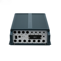 Boîtier en aluminium extrudé IP54, châssis d'amplificateur audio, boîtier électronique en métal pour équipement audio électronique