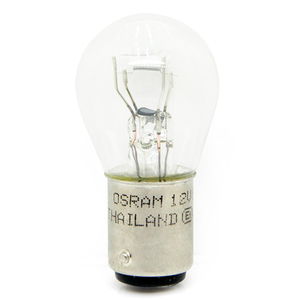 หลอดไฟฮาโลเจน <span class=keywords><strong>Osram</strong></span> 7528 P21/<span class=keywords><strong>5W</strong></span> <span class=keywords><strong>12V</strong></span> 21/<span class=keywords><strong>5W</strong></span> BAY15d ผลิตในประเทศไทย สำหรับไฟเบรก ไฟท้าย P21w - Product Image 3