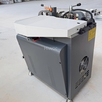 Máquina para Fabricar Puertas y Ventanas, Cambiador de Herramientas, Máquina Combinadora de Esquinas con Motor de 2.2kw, Voltaje 220V/380V para Perfiles de Aluminio
