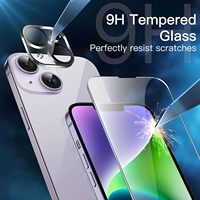 Coque de téléphone magnétique 5 en 1 avec 2 protecteurs d'écran Film de verre trempé 2 protecteurs d'objectif de caméra pour iPhone 16 16 Plus 16 Pro Max