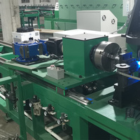 Machine de soudage laser pour tubes à ailettes avec moteur, haute productivité, puissance 72 kW pour échangeur de chaleur, économiseur de chaudière