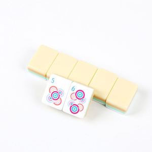 Non-slip American <b>Mahjong</b> Tiles <b>Set</b> Stable Gaming Experience Classic Western Table Game for Home Use - Product Image 3