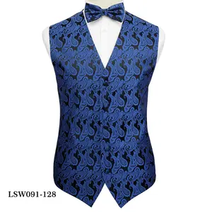 Professional China Supplier Custom Men Plain Formal Suit Polyester Waistcoat