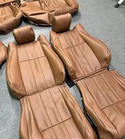 Housses de siège intérieures de voiture d'origine, ensemble complet, cuir personnalisé de luxe, Hyundai, Jeep, Ford, VW, Land Rover, Toyota, Mercedes, Audi
