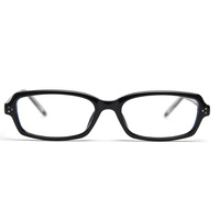 MS K9209 Monture optique de haute qualité style punk, petite monture carrée pleine, branches en acétate TR90, logo personnalisé décoratif, lunettes