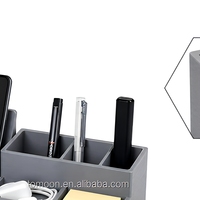 Organisateur de bureau modulaire imprimé en 3D FDM en PLA, porte-stylos multi-compartiments, support de téléphone, bureau à domicile, OEM personnalisé