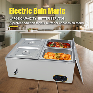 พร้อมจัดส่ง หม้ออุ่นอาหารไฟฟ้าแบบ Bain Marie <span class=keywords><strong>ค</strong></span>วามจุสูง อุ่นเร็ว เหมาะสำหรับร้านอาหารสไ<span class=keywords><strong>ต</strong></span><span class=keywords><strong>ล</strong></span>์ KFC/<span class=keywords><strong>แม</strong></span><span class=keywords><strong>ค</strong></span><span class=keywords><strong>โด</strong></span><span class=keywords><strong>นั</strong></span><span class=keywords><strong>ล</strong></span>ด์ - Product Image 2