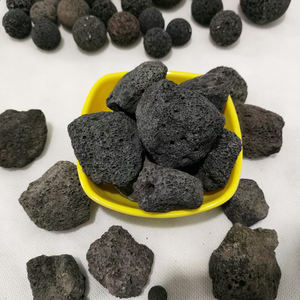 Piedra de <span class=keywords><strong>lava</strong></span> roja porosa de roca volcánica de basalto para filtro de agua, tratamiento de aguas residuales, mineral no metálico, nido de abeja Natural poroso - Product Image 2