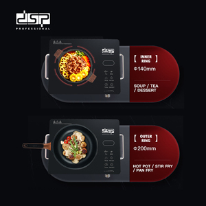 DSP Kompor Listrik Portabel, Kompor Induksi Pemanas 2000W Komersial Kontrol Sentuh Kualitas Tinggi Desain Baru - Product Image 4