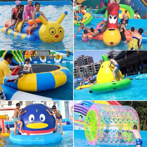 Tongcai Bouée gonflable tractable pour 2 personnes avec corde, en PVC, épaisseur 0,3 pouce, pour sports nautiques, bateaux et lacs/rivières - Product Image 6