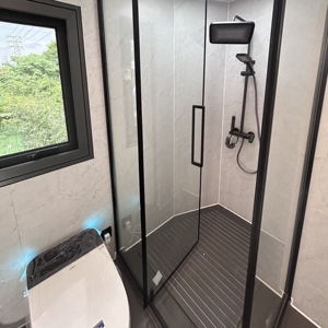 <span class=keywords><strong>Maison</strong></span> Capsule de Luxe Mobile Foshan 20ft 40ft, Pod Préfabriqué Type Dirigeable, <span class=keywords><strong>Maison</strong></span> Minimaliste Préfabriquée - Product Image 6