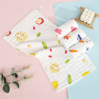 Serviette de Bain Bébé en Mousseline Bio Pas Chère, Gaze Ultra Douce, 6 Couches, Couverture Nouveau-né Respirante 400TC Toutes Saisons
