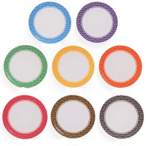 <span class=keywords><strong>Piatto</strong></span> <span class=keywords><strong>per</strong></span> Sushi in Melamina Colorato Stile Giapponese <span class=keywords><strong>per</strong></span> Ristoranti con Nastro Trasportatore, Piatti Rotondi <span class=keywords><strong>per</strong></span> <span class=keywords><strong>Pizza</strong></span> e Sushi - Product Image 2