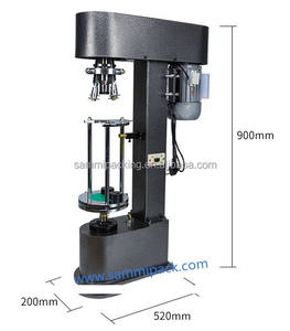 DK-50 liqueur bouteille bouchon <span class=keywords><strong>casier</strong></span> couvercle étanchéité capsulage Machine huile d'olive whisky métal capsuleuse verrouillage pressage aluminium électrique - Product Image 4