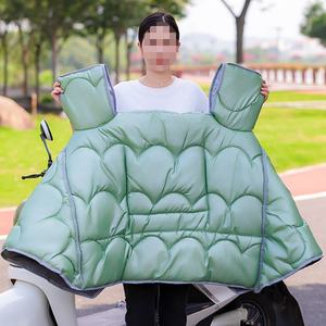 Cubierta y guante duraderos para parabrisas de bicicleta eléctrica, rodilleras cálidas protectoras contra la <span class=keywords><strong>lluvia</strong></span>, <span class=keywords><strong>equipo</strong></span> de viaje para montar - Product Image 2